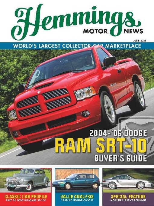 Title details for Hemmings Motor News by American City Business Journals_Hemmings - Available